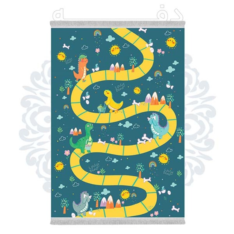 فرشینه دفه از جنس پارچه شانل ترک طرح فانتزی کد 238