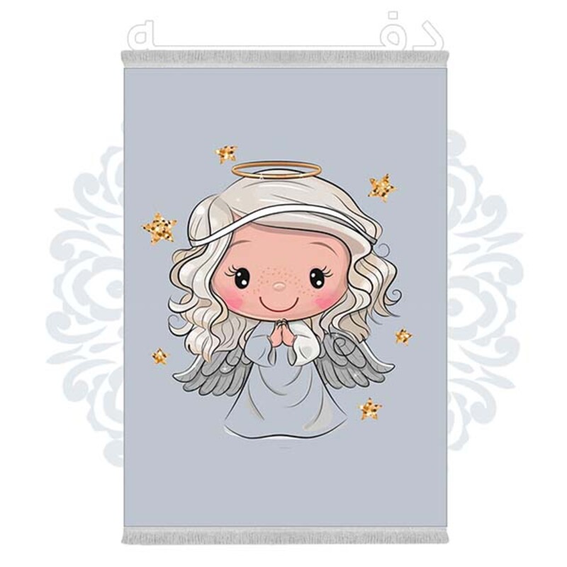 فرشینه دفه از جنس پارچه شانل ترک طرح فانتزی کد 272