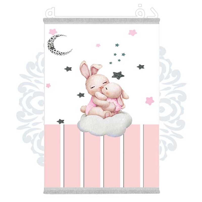 فرشینه دفه از جنس پارچه شانل ترک طرح فانتزی کد 289