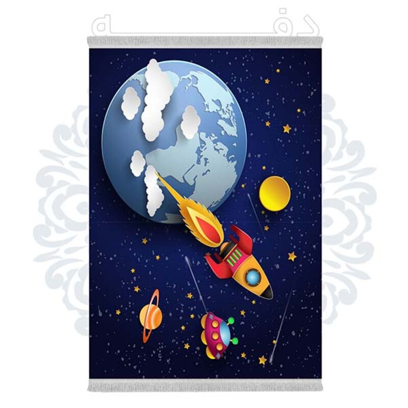 فرشینه دفه از جنس پارچه شانل ترک طرح فانتزی کد 292