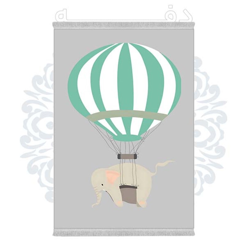 فرشینه دفه از جنس پارچه شانل ترک طرح فانتزی کد 295