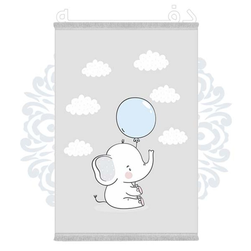 فرشینه دفه از جنس پارچه شانل ترک طرح فانتزی کد 298