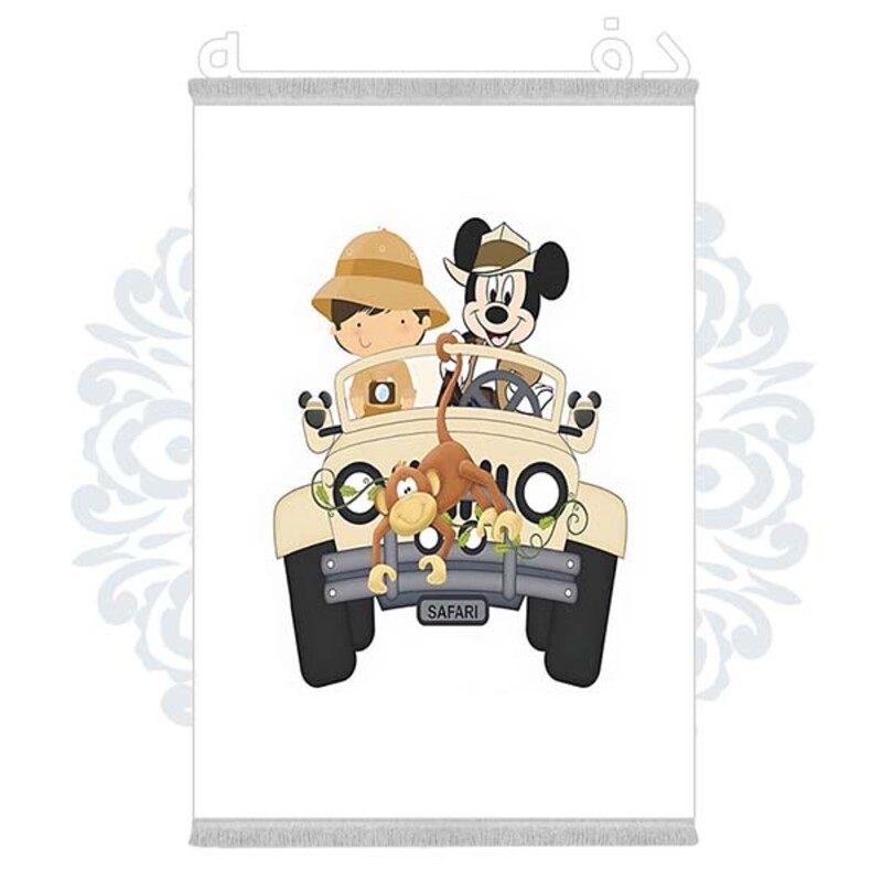 فرشینه دفه از جنس پارچه شانل ترک طرح فانتزی کد 300