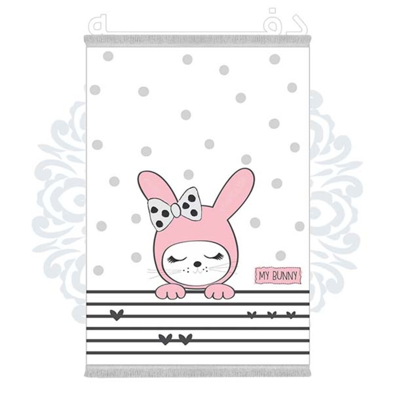 فرشینه دفه از جنس پارچه شانل ترک طرح فانتزی کد 302