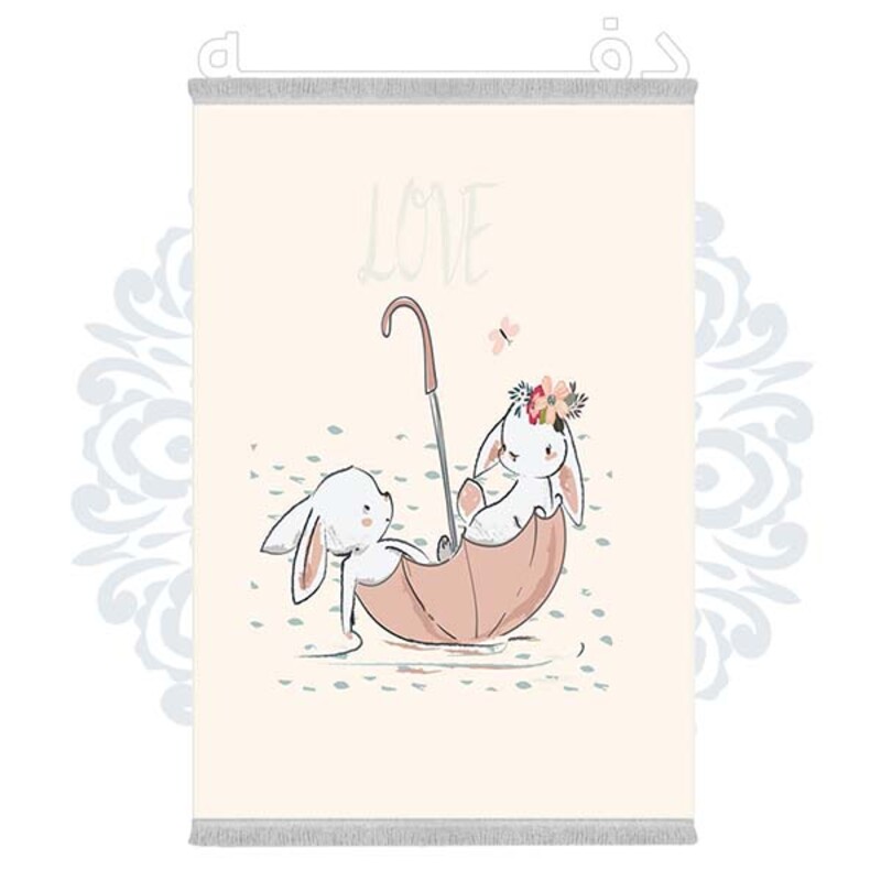 فرشینه دفه از جنس پارچه شانل ترک طرح فانتزی کد 311