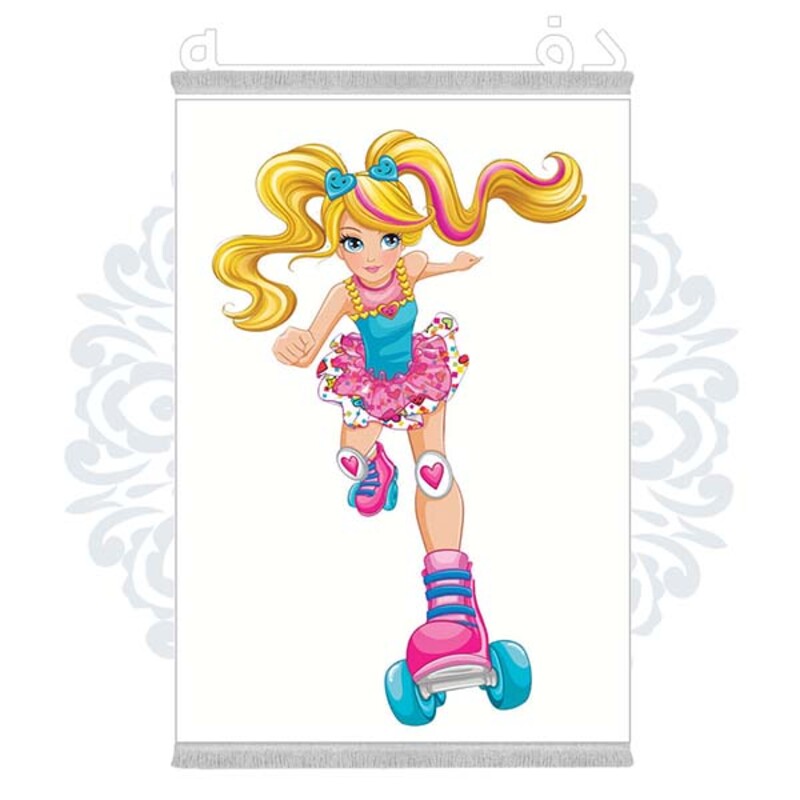 فرشینه دفه از جنس پارچه شانل ترک طرح فانتزی کد 312