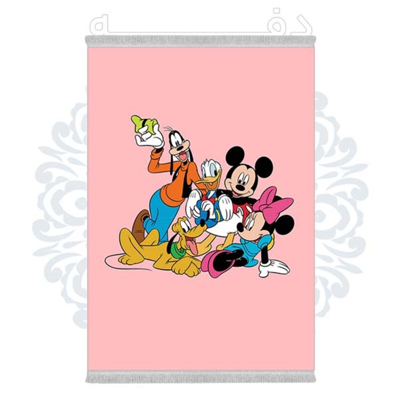 فرشینه دفه از جنس پارچه شانل ترک طرح فانتزی کد 317