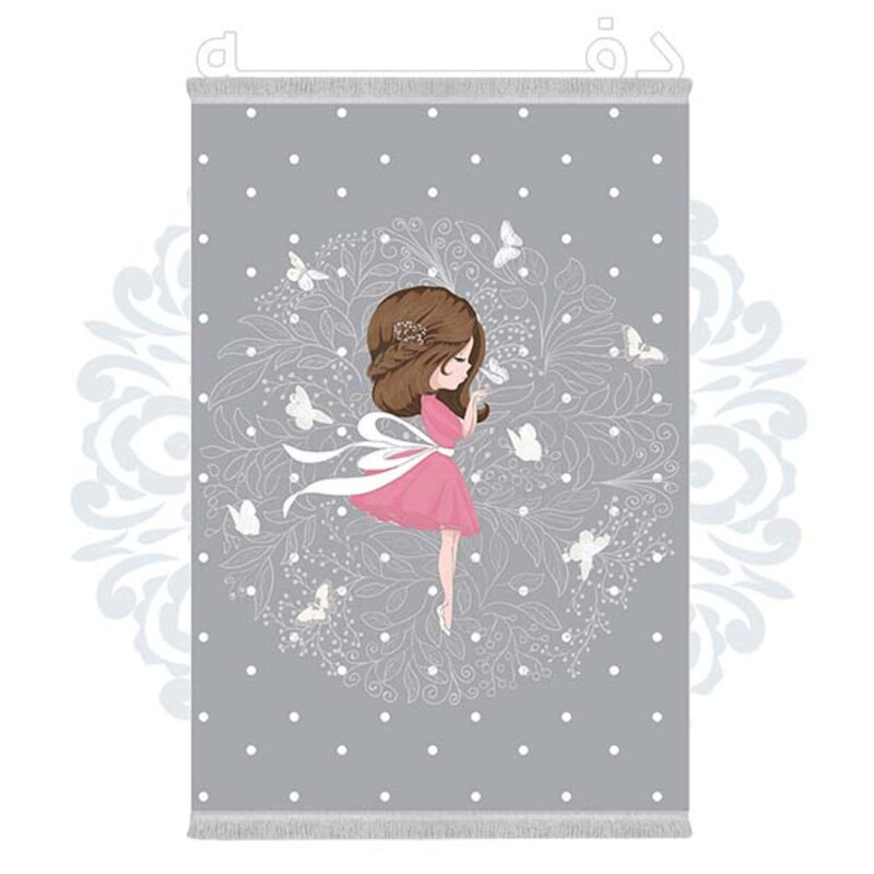 فرشینه دفه از جنس پارچه شانل ترک طرح فانتزی کد 324