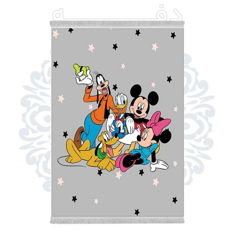 فرشینه دفه از جنس پارچه شانل ترک طرح فانتزی کد 326