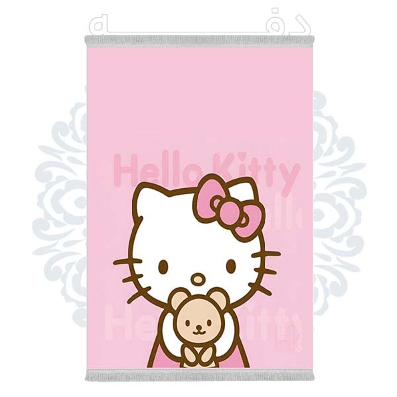 فرشینه دفه از جنس پارچه شانل ترک طرح فانتزی کد 343