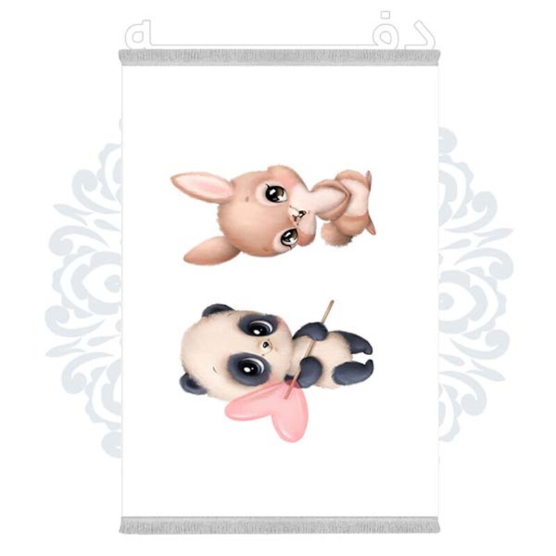 فرشینه دفه از جنس پارچه شانل ترک طرح فانتزی کد 360