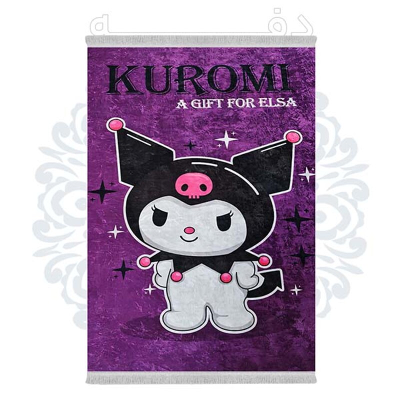 فرشینه دفه از جنس پارچه شانل ترک طرح فانتزی کد 368