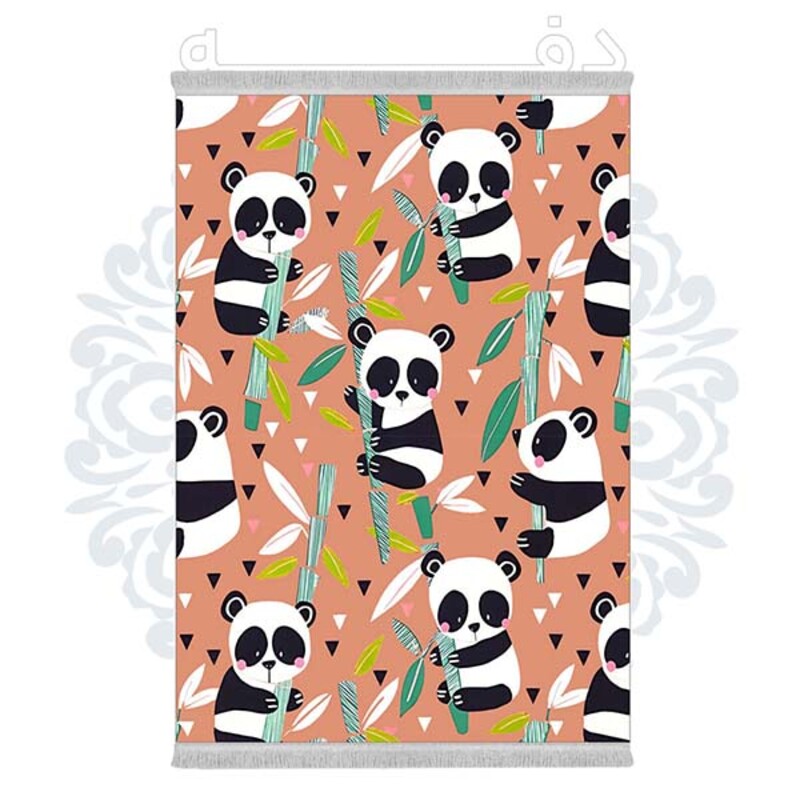 فرشینه دفه از جنس پارچه شانل ترک طرح فانتزی کد 381