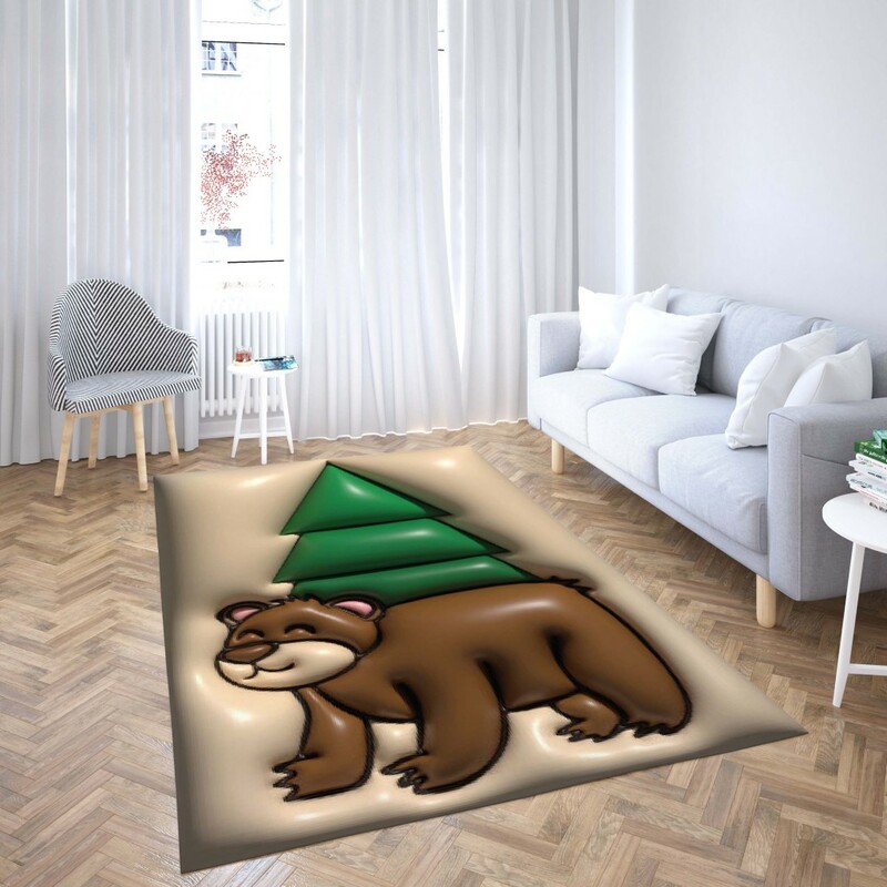 روفرشی کشدار طرح فانتزی مناسب اتاق کودک برند دفه کد TH 19