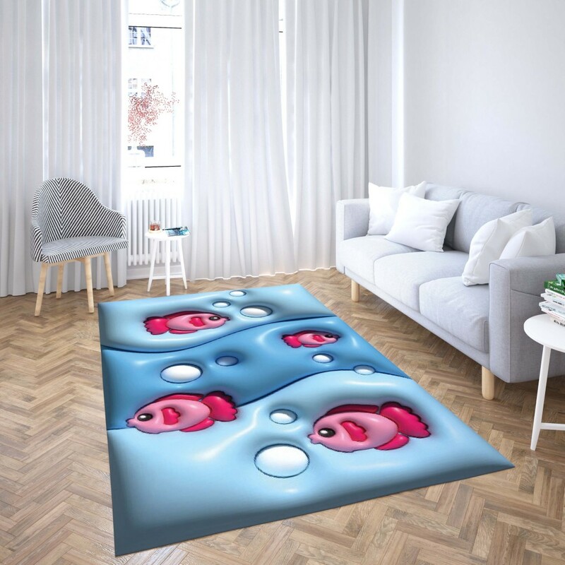 روفرشی کشدار طرح فانتزی مناسب اتاق کودک برند دفه کد TH 21