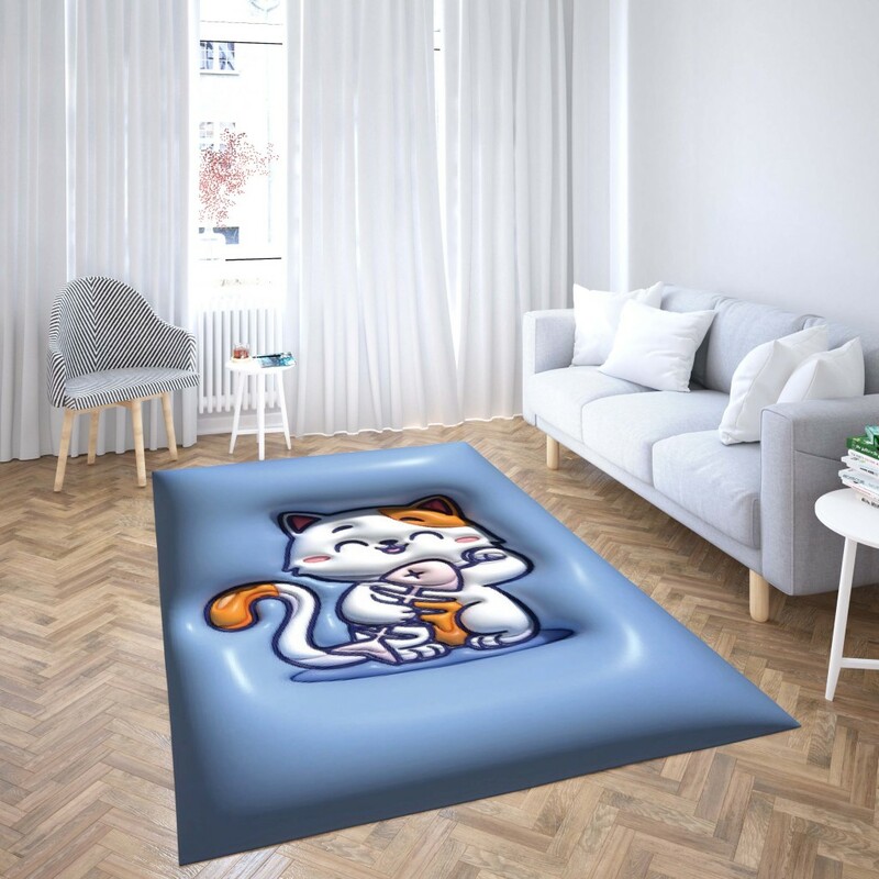 روفرشی کشدار طرح فانتزی مناسب اتاق کودک برند دفه کد TH 22