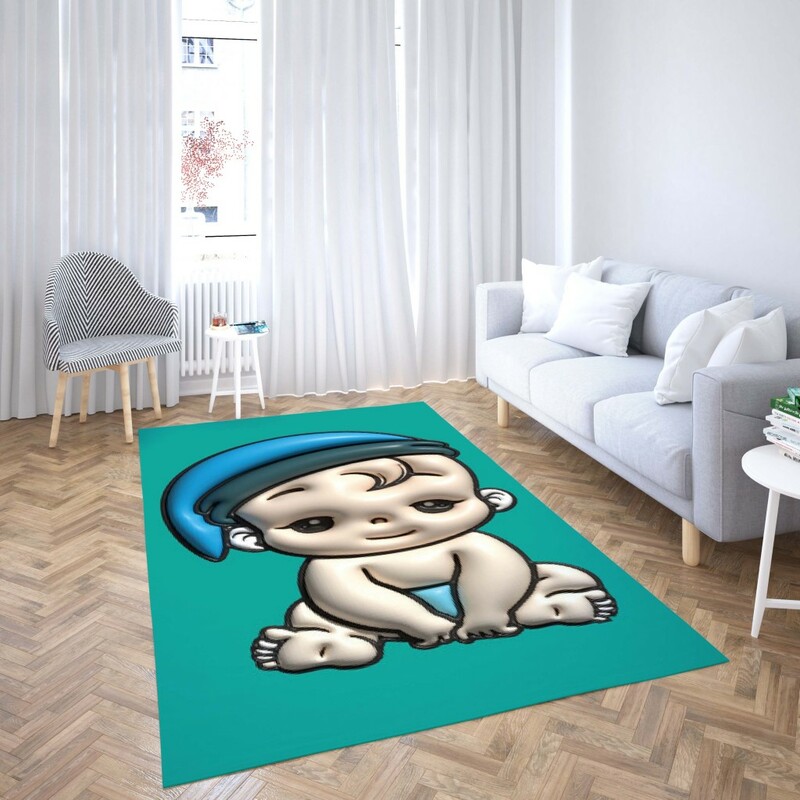 روفرشی کشدار طرح فانتزی مناسب اتاق کودک برند دفه کد TH 30