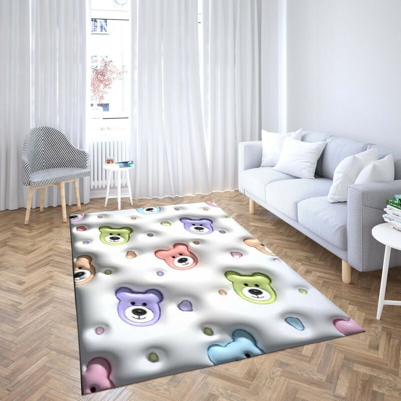 روفرشی کشدار طرح فانتزی مناسب اتاق کودک برند دفه کد TH 34