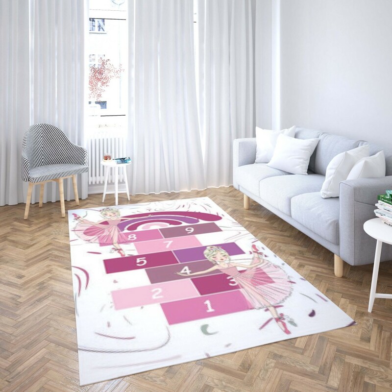 روفرشی کشدار طرح فانتزی مناسب اتاق کودک برند دفه کد TH 38