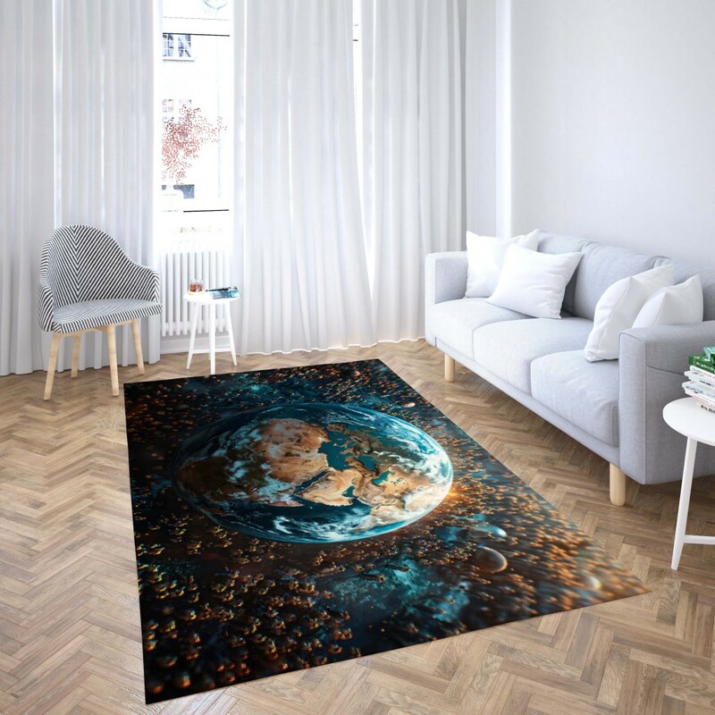 روفرشی کشدار طرح فانتزی مناسب اتاق کودک برند دفه کد TH 86