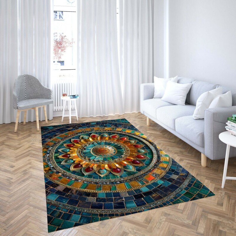 روفرشی کشدار طرح فانتزی مناسب اتاق کودک برند دفه کد TH 98