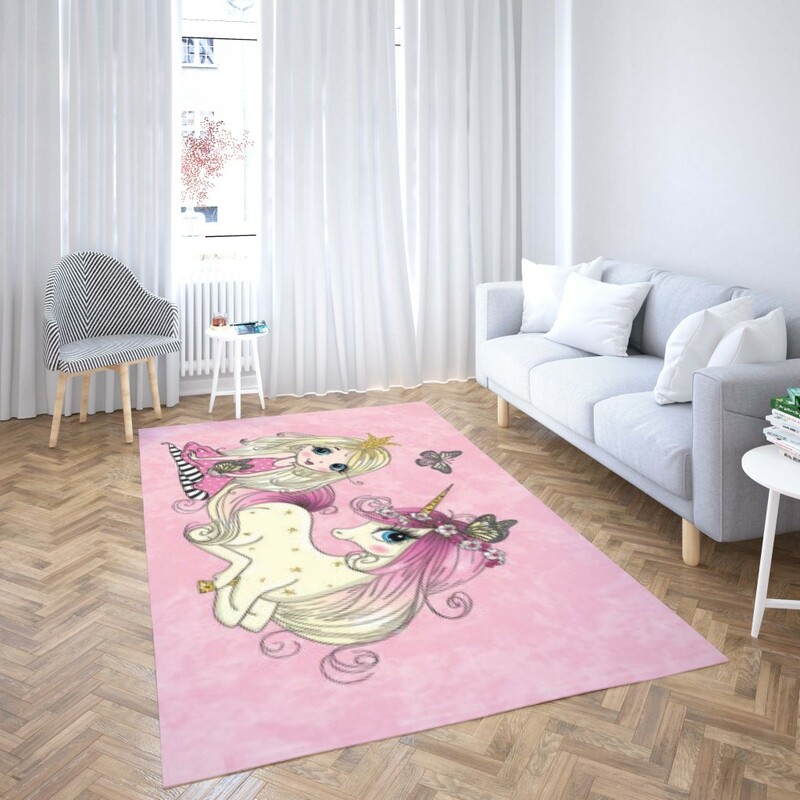 روفرشی کشدار طرح فانتزی مناسب اتاق کودک برند دفه کد TH 102