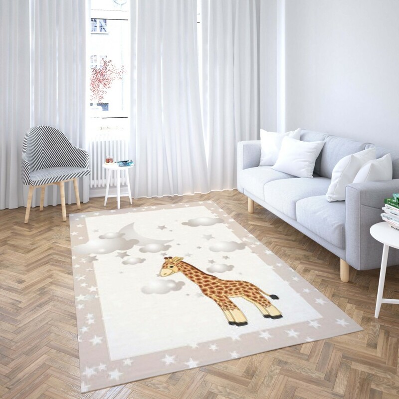 روفرشی کشدار طرح فانتزی مناسب اتاق کودک برند دفه کد TH 108