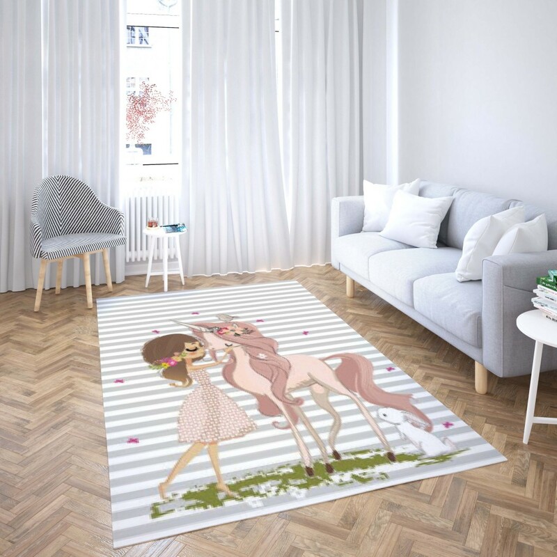 روفرشی کشدار طرح فانتزی مناسب اتاق کودک برند دفه کد TH 123