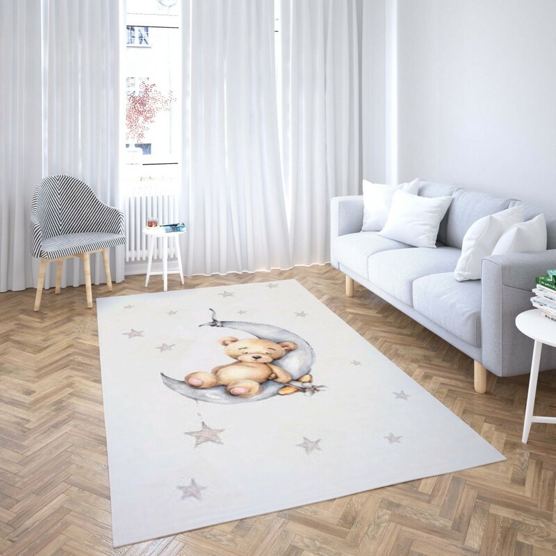 روفرشی کشدار طرح فانتزی مناسب اتاق کودک برند دفه کد TH 127