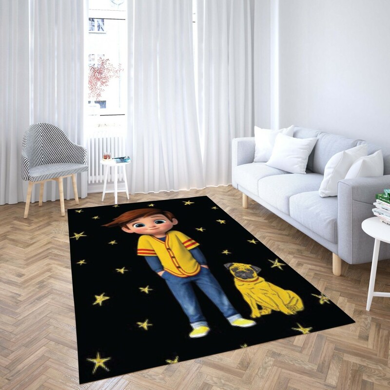 روفرشی کشدار طرح فانتزی مناسب اتاق کودک برند دفه کد TH 129