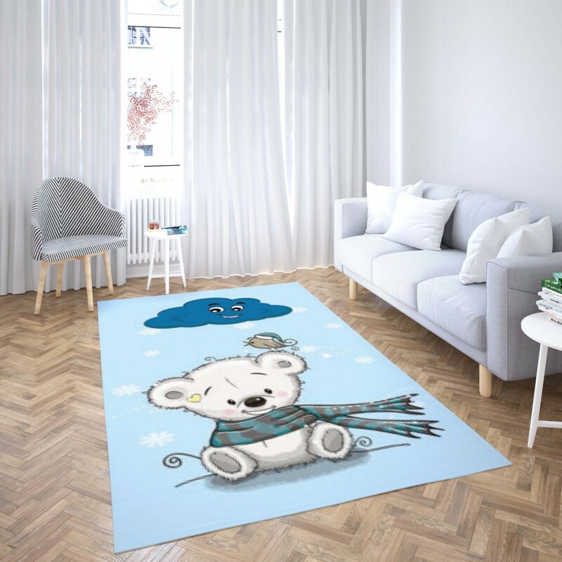 روفرشی کشدار طرح فانتزی مناسب اتاق کودک برند دفه کد TH 135