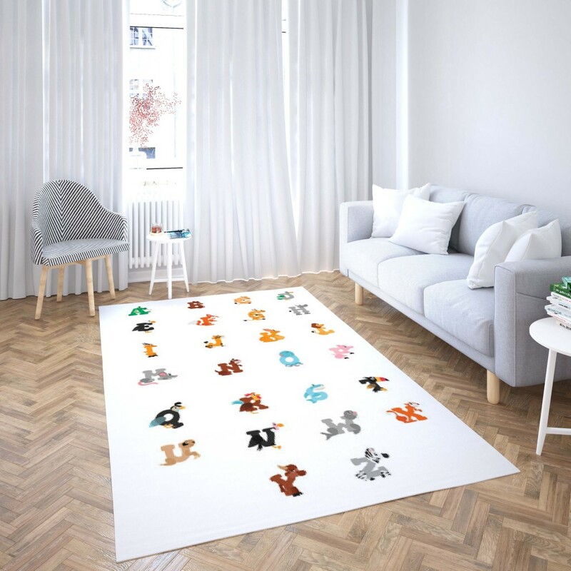 روفرشی کشدار طرح فانتزی مناسب اتاق کودک برند دفه کد TH 148