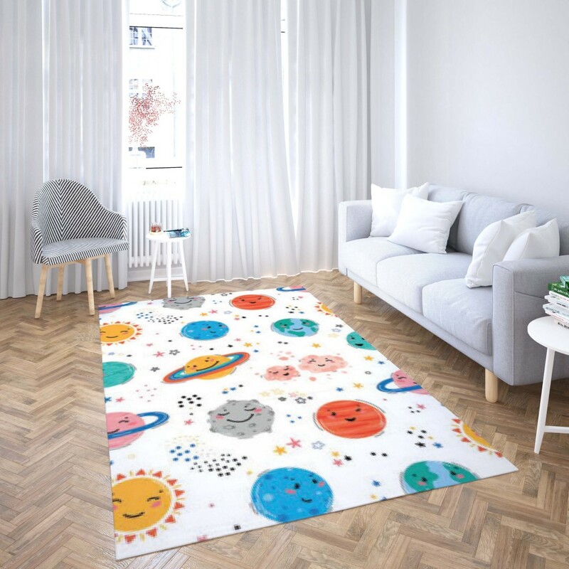 روفرشی کشدار طرح فانتزی مناسب اتاق کودک برند دفه کد TH 151