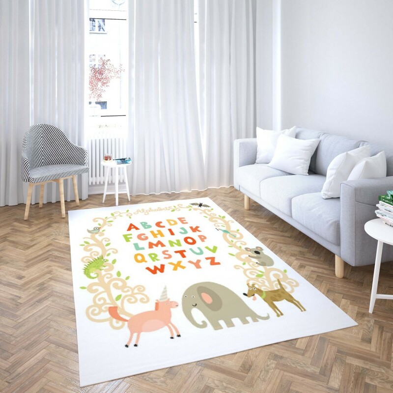 روفرشی کشدار طرح فانتزی مناسب اتاق کودک برند دفه کد TH 154