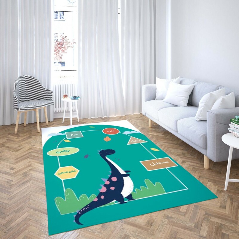 روفرشی کشدار طرح فانتزی مناسب اتاق کودک برند دفه کد TH 156