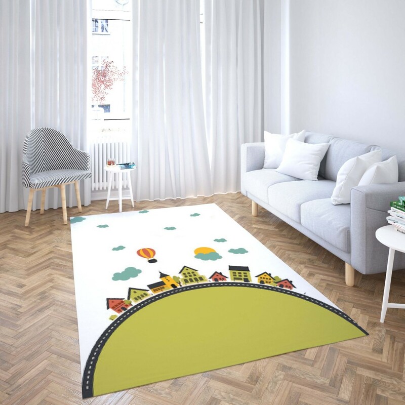 روفرشی کشدار طرح فانتزی مناسب اتاق کودک برند دفه کد TH 158