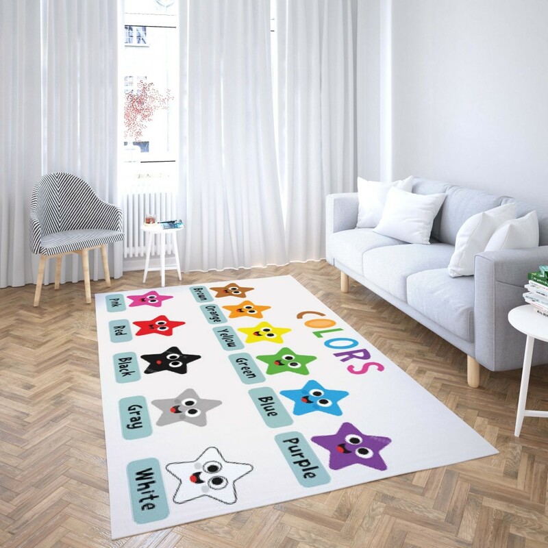 روفرشی کشدار طرح فانتزی مناسب اتاق کودک برند دفه کد TH 164