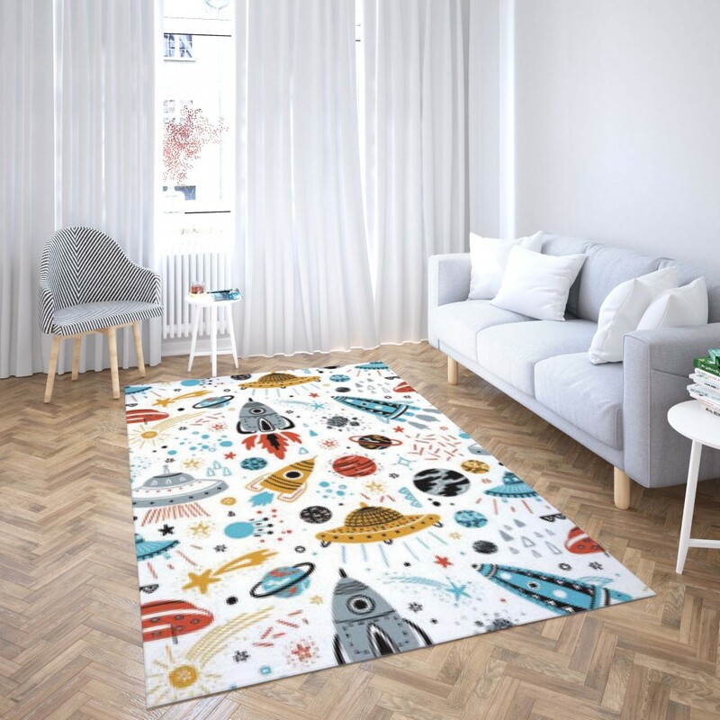 روفرشی کشدار طرح فانتزی مناسب اتاق کودک برند دفه کد TH 168