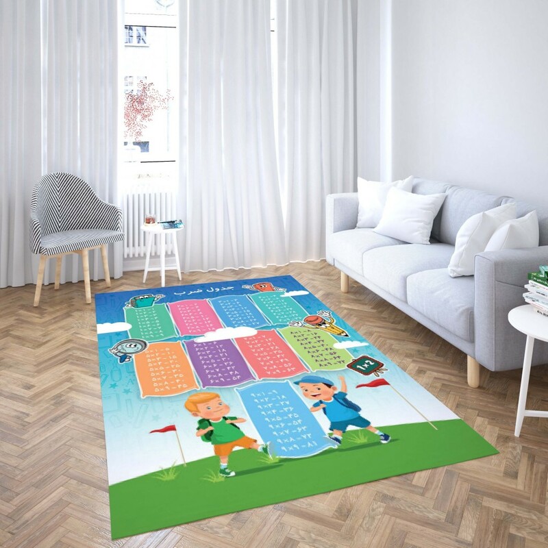 روفرشی کشدار طرح فانتزی مناسب اتاق کودک برند دفه کد TH 175