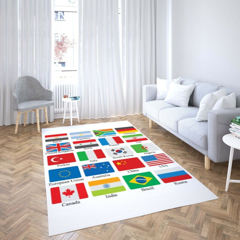 روفرشی کشدار طرح فانتزی مناسب اتاق کودک برند دفه کد TH 177