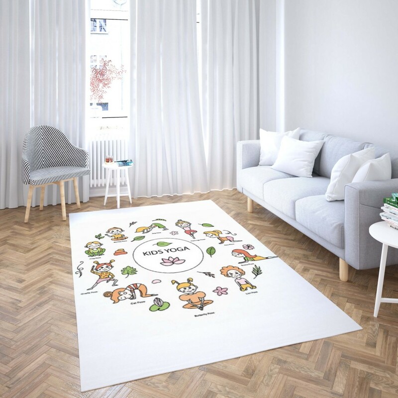 روفرشی کشدار طرح فانتزی مناسب اتاق کودک برند دفه کد TH 185