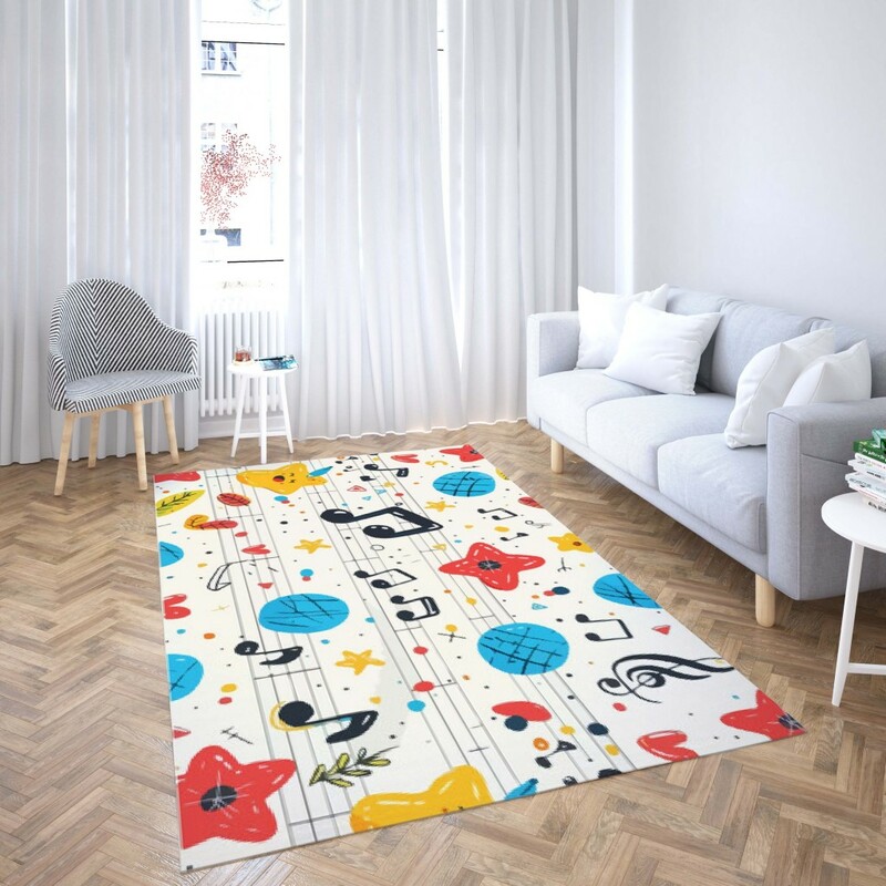 روفرشی کشدار طرح فانتزی مناسب اتاق کودک برند دفه کد TH 194