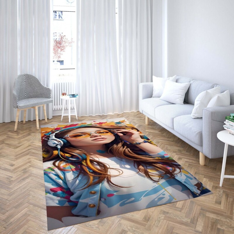 روفرشی کشدار طرح فانتزی مناسب اتاق کودک برند دفه کد TH 298