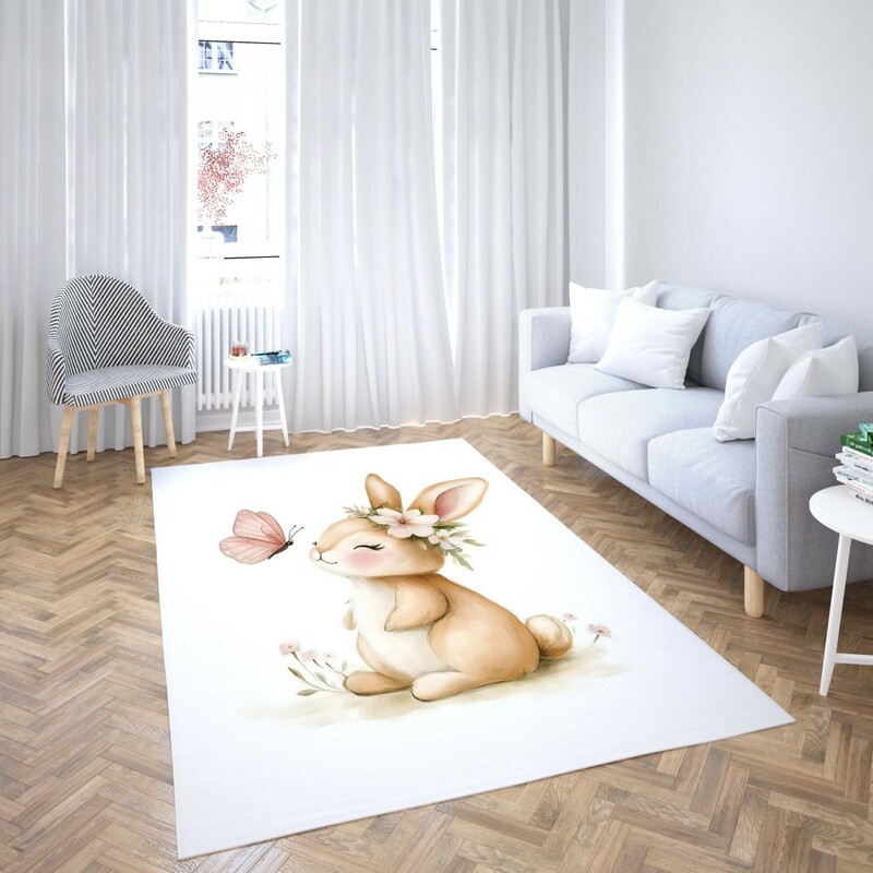 روفرشی کشدار طرح فانتزی مناسب اتاق کودک برند دفه کد TH 309