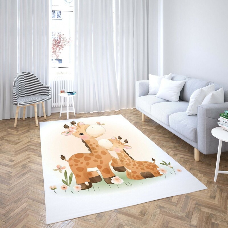 روفرشی کشدار طرح فانتزی مناسب اتاق کودک برند دفه کد TH 311