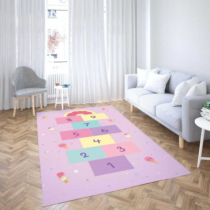 روفرشی کشدار طرح فانتزی مناسب اتاق کودک برند دفه کد TH 312