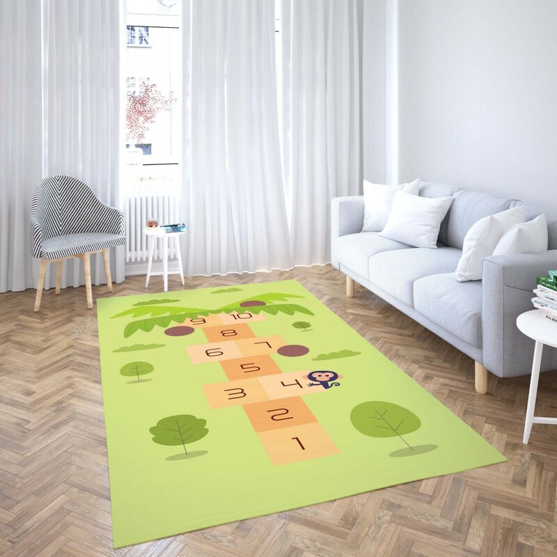 روفرشی کشدار طرح فانتزی مناسب اتاق کودک برند دفه کد TH 316