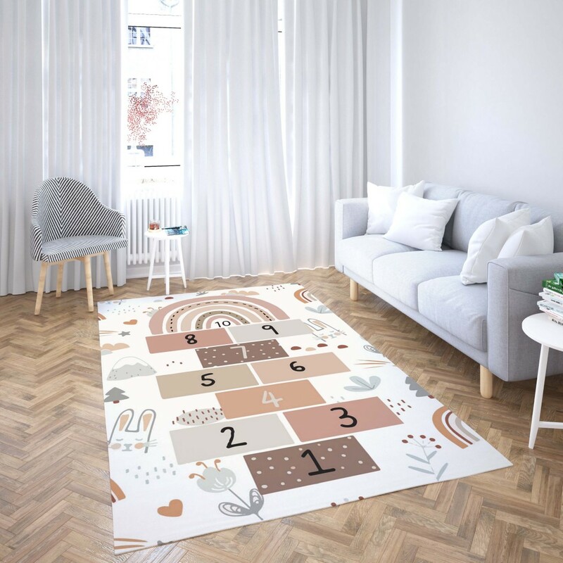 روفرشی کشدار طرح فانتزی مناسب اتاق کودک برند دفه کد TH 322