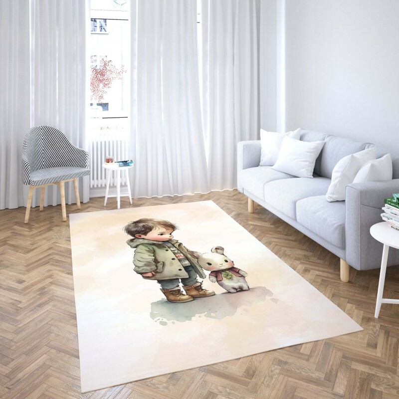 روفرشی کشدار طرح فانتزی مناسب اتاق کودک برند دفه کد TH 349