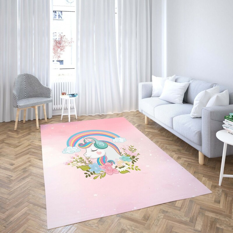 روفرشی کشدار طرح فانتزی مناسب اتاق کودک برند دفه کد TH 354